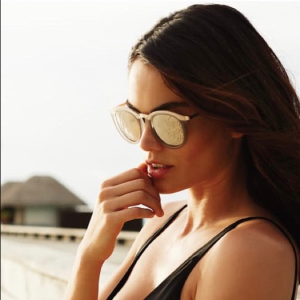 Le spec golden sunglasses